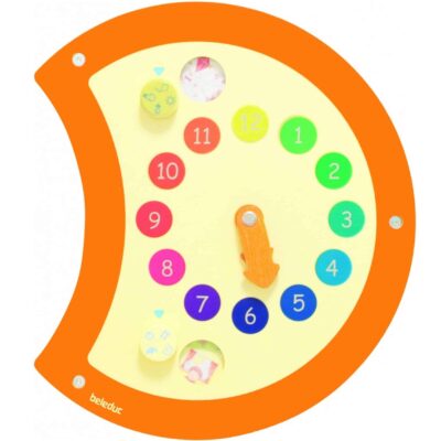 Wandspielobjekt Raupe "Uhr"