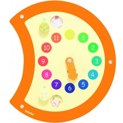 Wandspielobjekt Raupe „Uhr“
