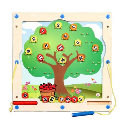 Wandspielelement "Äpfel pflücken"