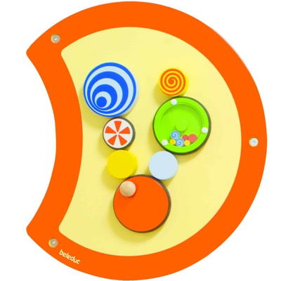 Wandspielobjekt Raupe „Kreisel“