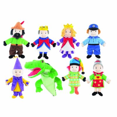 8tlg. Kasper Puppenset "Puppetshow"