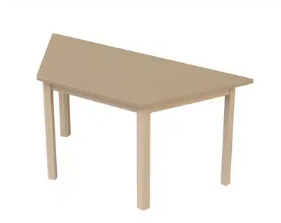 Trapez-Tisch 120×52 cm