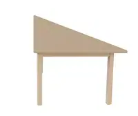 Dreieck-Tisch 120x60 cm