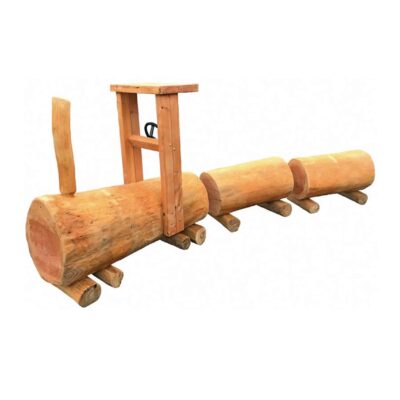 Eisenbahn aus Eichenholz