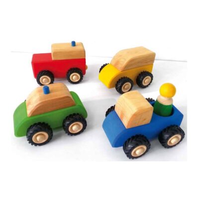 Kleine Fahrzeuge, 4er Set