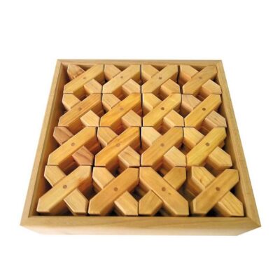 X-Klötze - 48 teilig in Holzbox