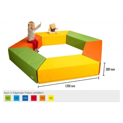 Trapezelement aus Leichtplanenstoff