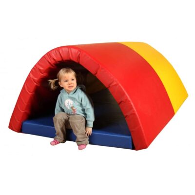 Tunnel long 2-teilig - Rot/Gelb/Blau