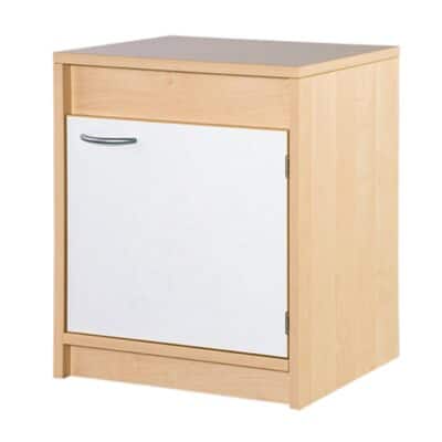 Puppenkühlschrank mit Innenausstattung