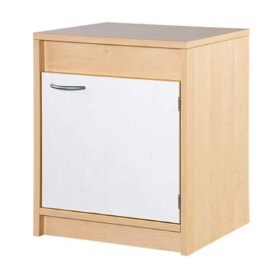 Puppenkühlschrank mit Innenausstattung
