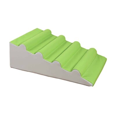 Kunstleder-Buckeltreppe rund mit Schaumstoff-Kern