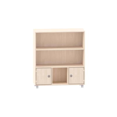 Sideboard mit 2 großen Fächern oben und unten links und rechts unten Türen