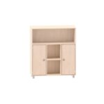 Sideboard mit einem großen Fach oben, 2 kleine Fächer in der Mitte und 2 mittlere Türen links und rechts - MKS077