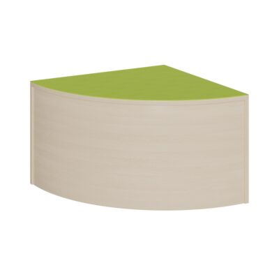 Linoleum-Viertelkreispodest 70x70 cm