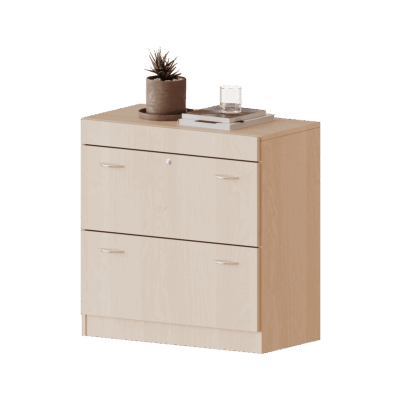 Hängeregisterschrank, 2 Ordnerhöhen - Serie evo180