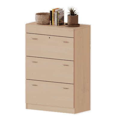Hängeregisterschrank, 3 Ordnerhöhen – Serie evo180