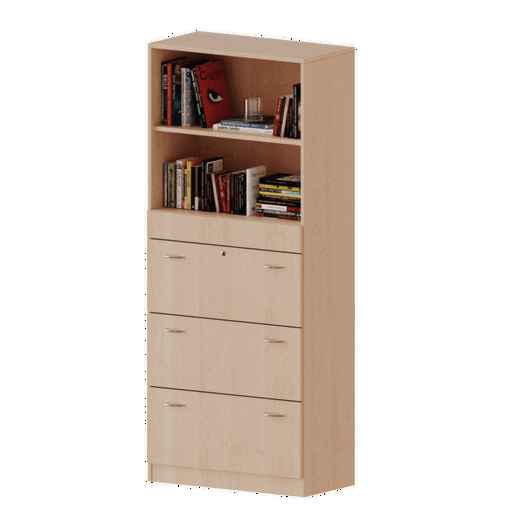 haengeregisterschrank-5oh Hängeregisterschrank, 5 Ordnerhöhen – Serie evo180 - haengeregisterschrank 5oh