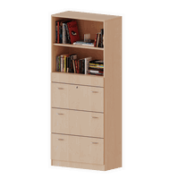 Hängeregisterschrank, 5 Ordnerhöhen - Serie evo180