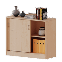 Schiebetürenschrank, 2 Ordnerhöhen - Serie evo180 – Bild 2