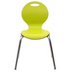 Stapelstuhl IRON mit Sitzschale farbig - stuhl iron farbig 1