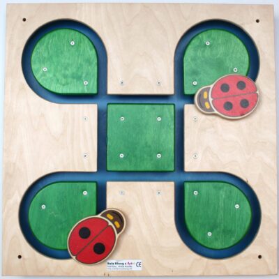 Schiebe-Wandspiel 4er Kleeblatt