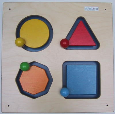 Schiebe-Wandspiel Geometrie