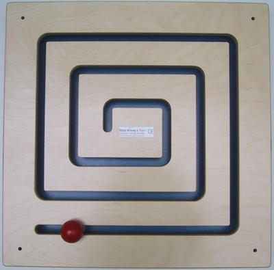 Schiebe-Wandspiel Spirale