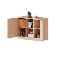 ErgoTray Schrank, dreireihig, 2 Ordnerhöhen - ohne Boxen - evo180 Serie