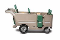 Italtrike Kinderbus 6-Sitzer - espresso spinta - Base – Bild 30