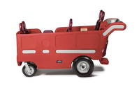 Italtrike Kinderbus 6-Sitzer - espresso spinta - Base – Bild 33