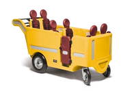 Italtrike Kinderbus 6-Sitzer - espresso spinta - Base – Bild 19