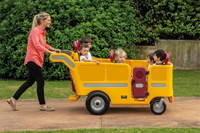 Italtrike Kinderbus 6-Sitzer - espresso spinta - Base – Bild 3