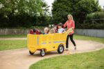 Italtrike Kinderbus 6-Sitzer – espresso spinta – Base - Groß (Italtrike Espresso base YELLOW web 5)