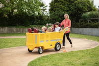 Italtrike Kinderbus 6-Sitzer - espresso spinta - Base – Bild 17