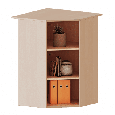 Innenecke Aufsatzregal, 3 Ordnerhöhen - Serie evo180