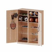 Sportschrank, 5 Ordnerhöhen - 6 Ballkörbe - Serie evo180 – Bild 2