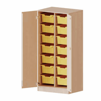 Schränke mit ErgoTray-Boxen