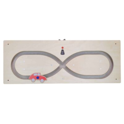 Schiebe-Wandspiel Liegende Acht Autorennen