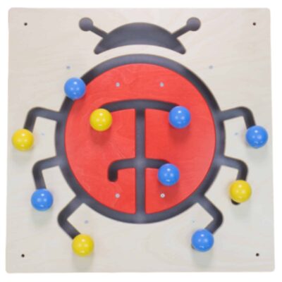 Schiebe-Wandspiel Marienkäfer