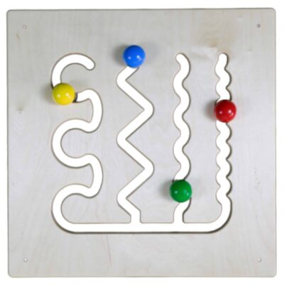 Schiebe-Wandspiel Parcours