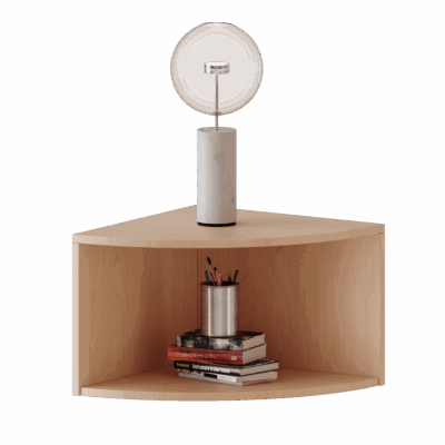 Außenecke Aufsatzregal, 1 Ordnerhöhe - Serie evo180