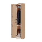 Spind-Schrank, 5 Ordnerhöhen – 2 Türen übereinander – Serie evo180 - t3145dspili 1