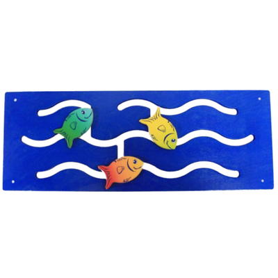Schiebe-Wandspiel Fische