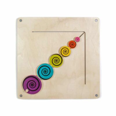 Wandspiel Scheibendrehmaschine