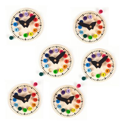 6 Kleine Lernuhren