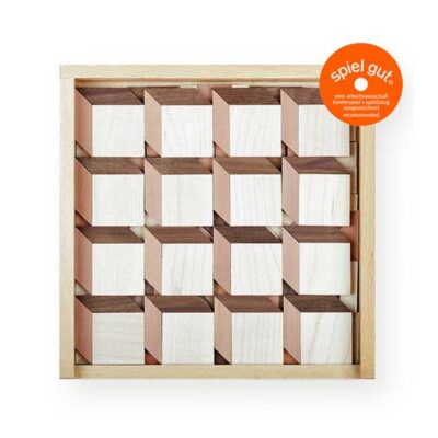 Plastisches Legespiel, Edelhölzer