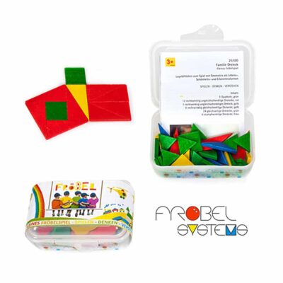 Kleines Fröbelspiel - Familie Dreieck