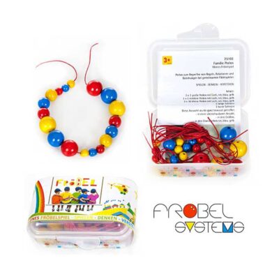 Kleines Fröbelspiel - Familie Perlen