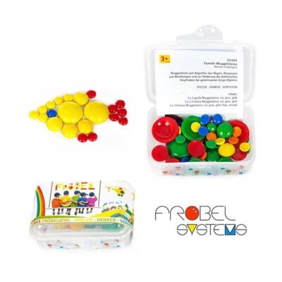 Kleines Fröbelspiel - Familie Muggelsteine