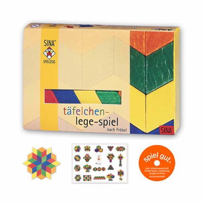 Täfelchen-Lege-Spiel nach Fröbel